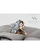 Original Vintage 14K Rose Gold Zircon Ring Vintage craft vrc082r